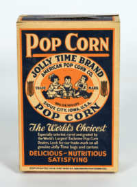 Popcorn Box, Six Advertising Cards