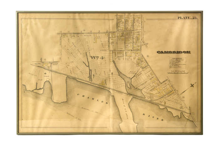 Map of Cambridge, Mass.