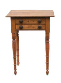 Lot 113: 19th C. Country Sheraton Stand