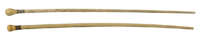 Lot 117C: Two Rare 19th C. Whalebone Canes
