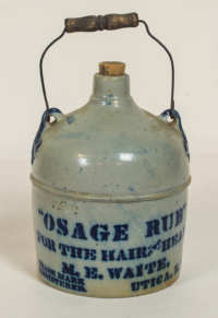 Lot 127: 19th C. Advertising Jug