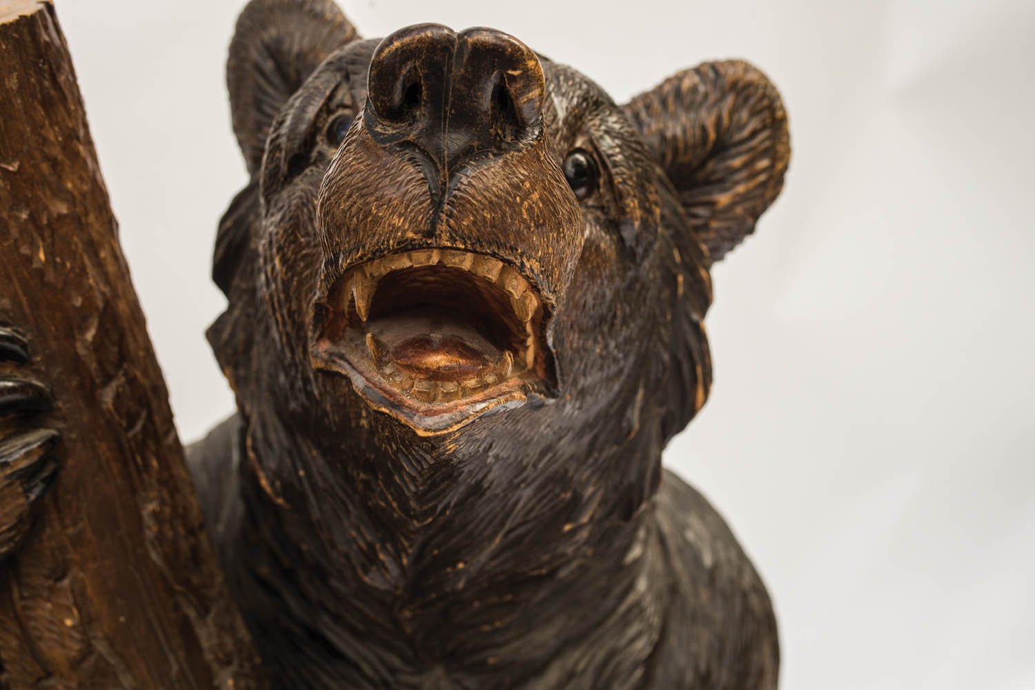 Lot 136: Antique Black Forest Hat Rack, and Umbrella Stand - Image 5