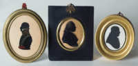 Lot 147B: Late 18th/Early 19th C. Profile Silhouettes