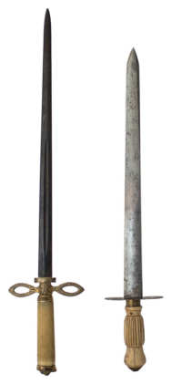 Lot 100: Two Hunting Knives