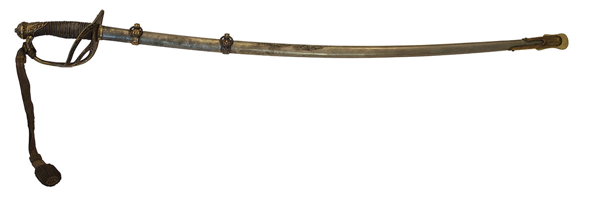 Lot 105A: 1872 U. S. Calvary Officer's Sword