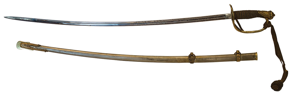Lot 105A: 1872 U. S. Calvary Officer's Sword - Image 3
