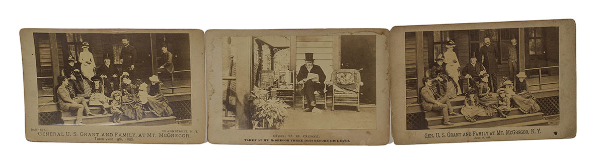 Lot 111A: President U. S. Grant White House Plate with Photos - Image 3