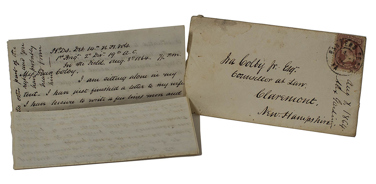 Lot 112A: Civil War Letter