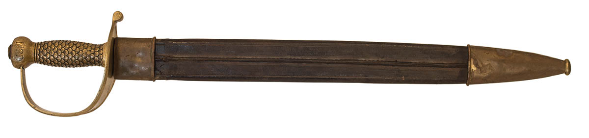 Lot 134A: Confederate Naval Sword and Scabbard Replica