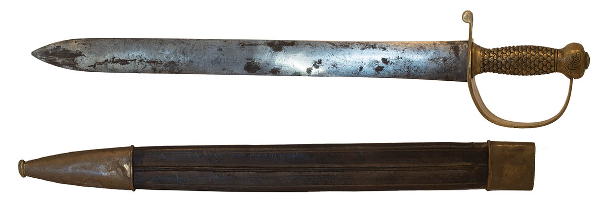 Lot 134A: Confederate Naval Sword and Scabbard Replica - Image 4