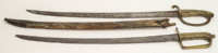 Lot 136: Brass Gripped Swords