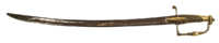 Lot 141: 19th C. "D" Guard Sword