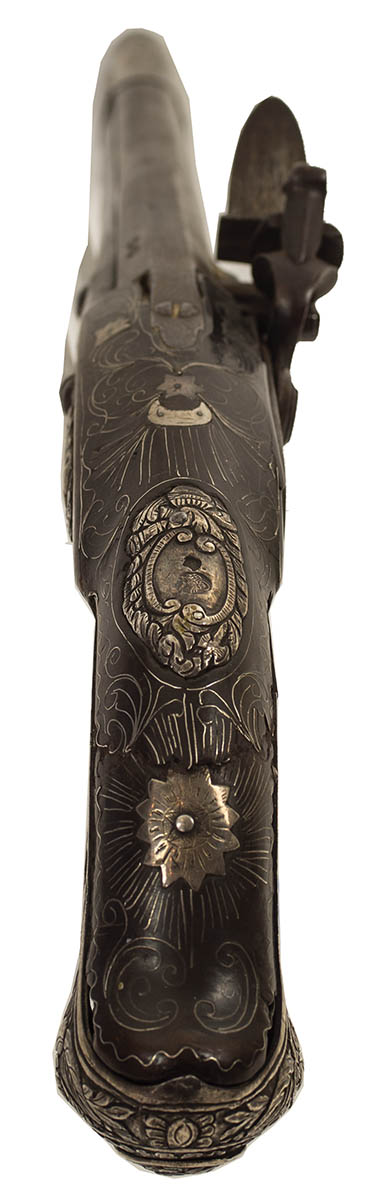 Lot 146: Over-Under Flintlock Pistol - Image 6