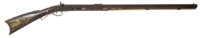Lot 161: Percussion Rifle, Half-Stock, .45 Cal