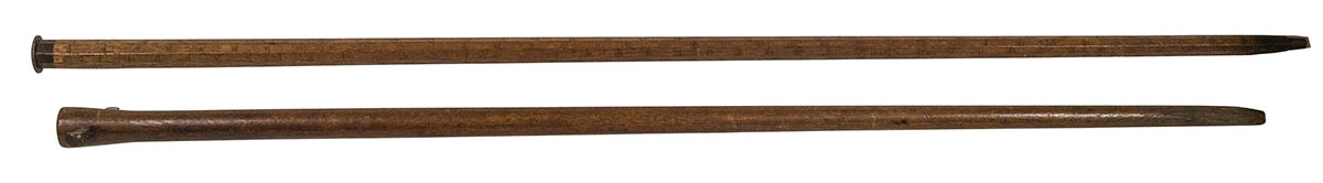 Lot 252D: Two Walking Sticks