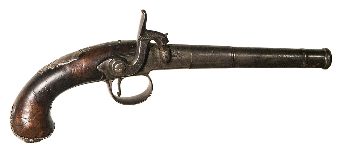 Lot 254B: Cannon Barreled Pistol