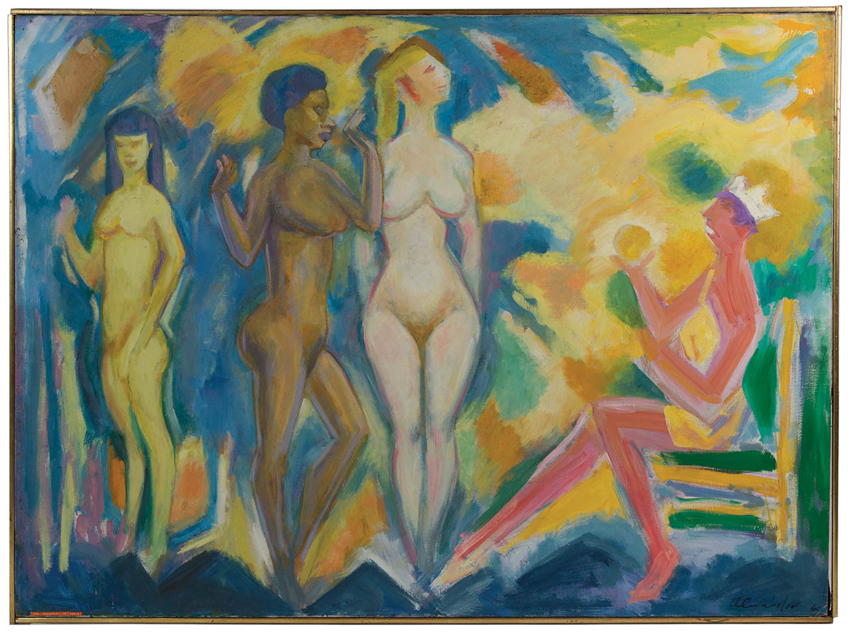 Lot 102: Modernist Painting