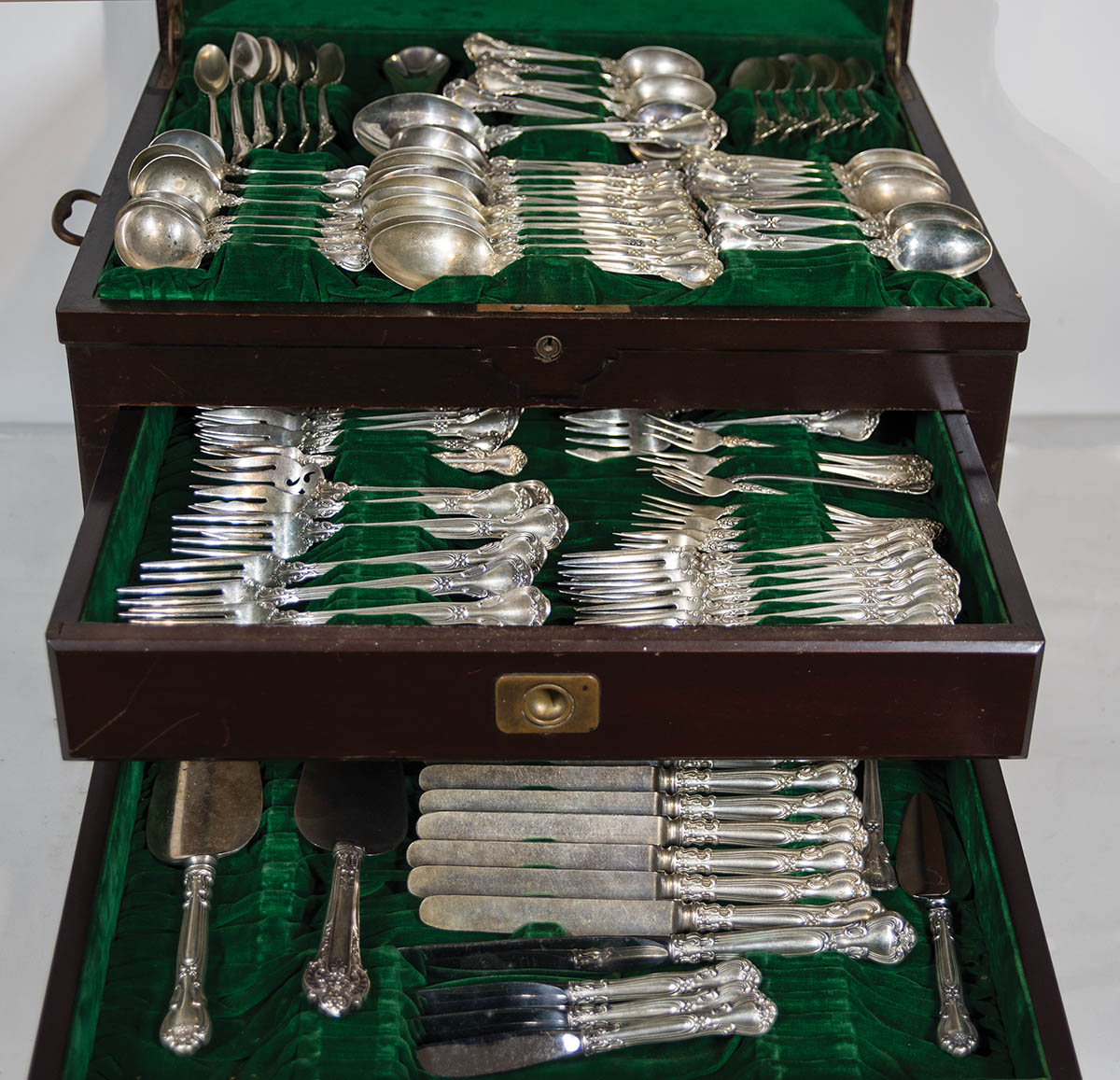 Lot 121: Boxed Sterling Silver Flatware - Image 2