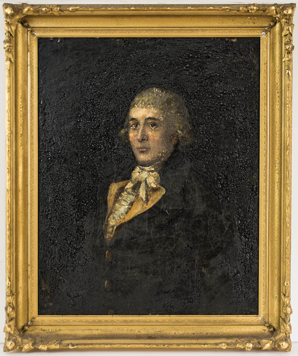 Lot 250: Two Early 19th C. Portraits - Image 3