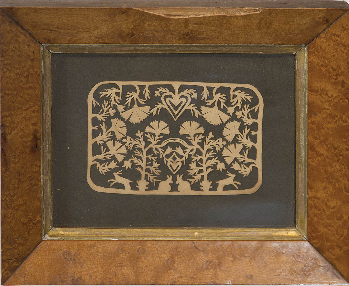 Lot 126: Scherenschnitte Cut Work