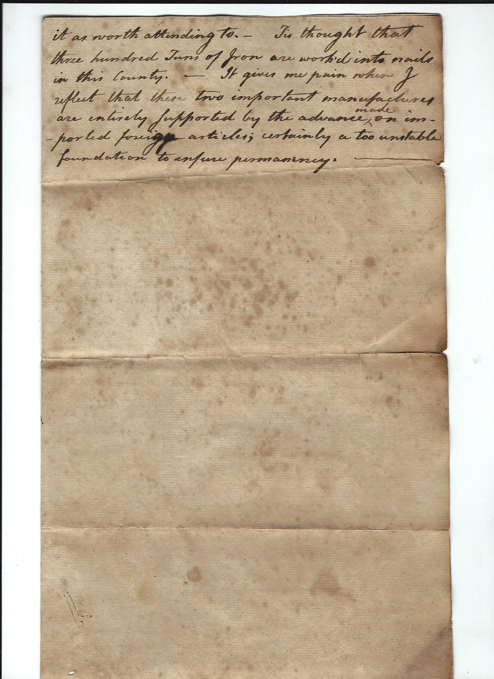 Lot 146A: ADS - B. Lincoln 1799, and ADS Response - Image 5