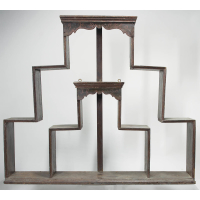 Lot 152: Exceptional 19th C. Shelving Unit