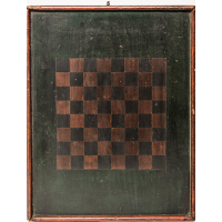 Lot 153: 19th C. Checkerboard