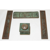 Lot 163: "Tiffany Studios, New York" Desk Set