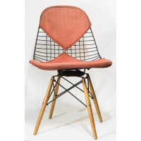 Lot 167: Red Herman Miller Swivel Chair