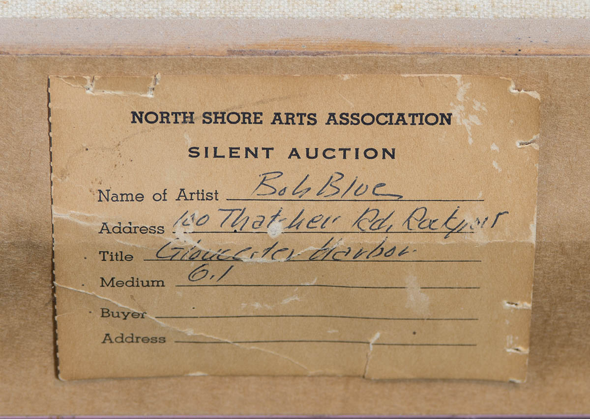 Lot 117A: Gloucester Harbor Scene - Image 3