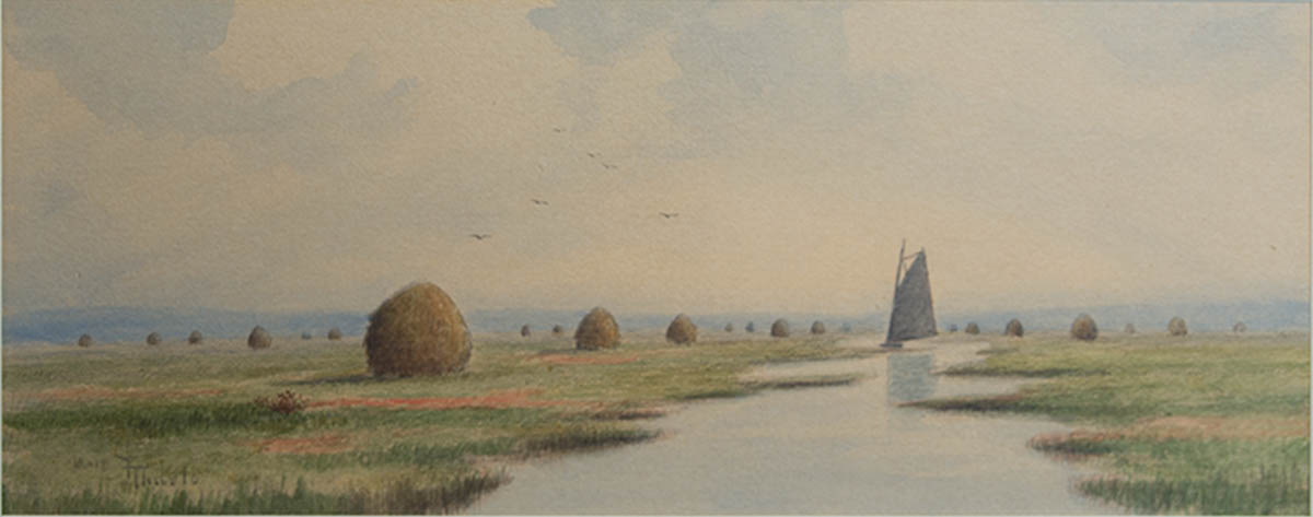 Lot 183: Two Watercolors by Frank Thurlo - Image 3