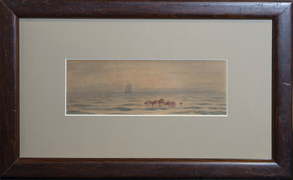 Lot 185: Two Watercolors by Frank Thurlo - Image 4