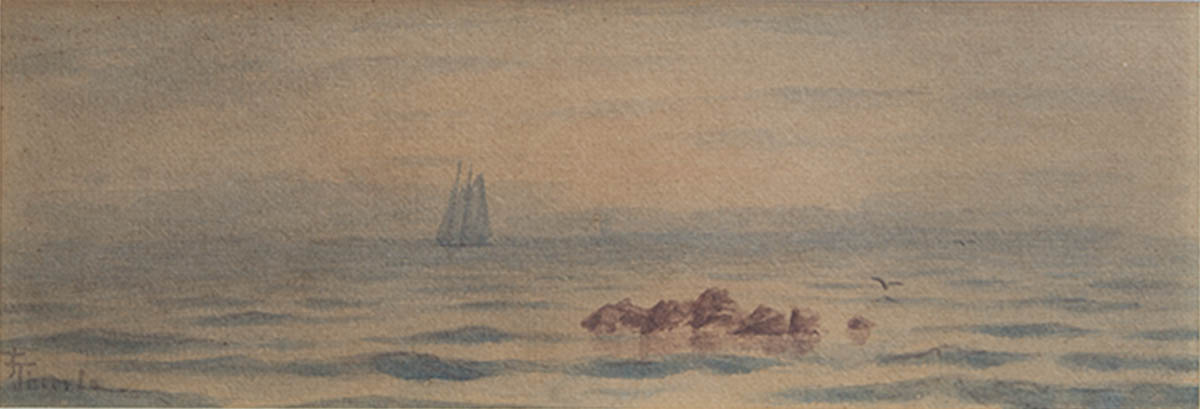 Lot 185: Two Watercolors by Frank Thurlo - Image 5