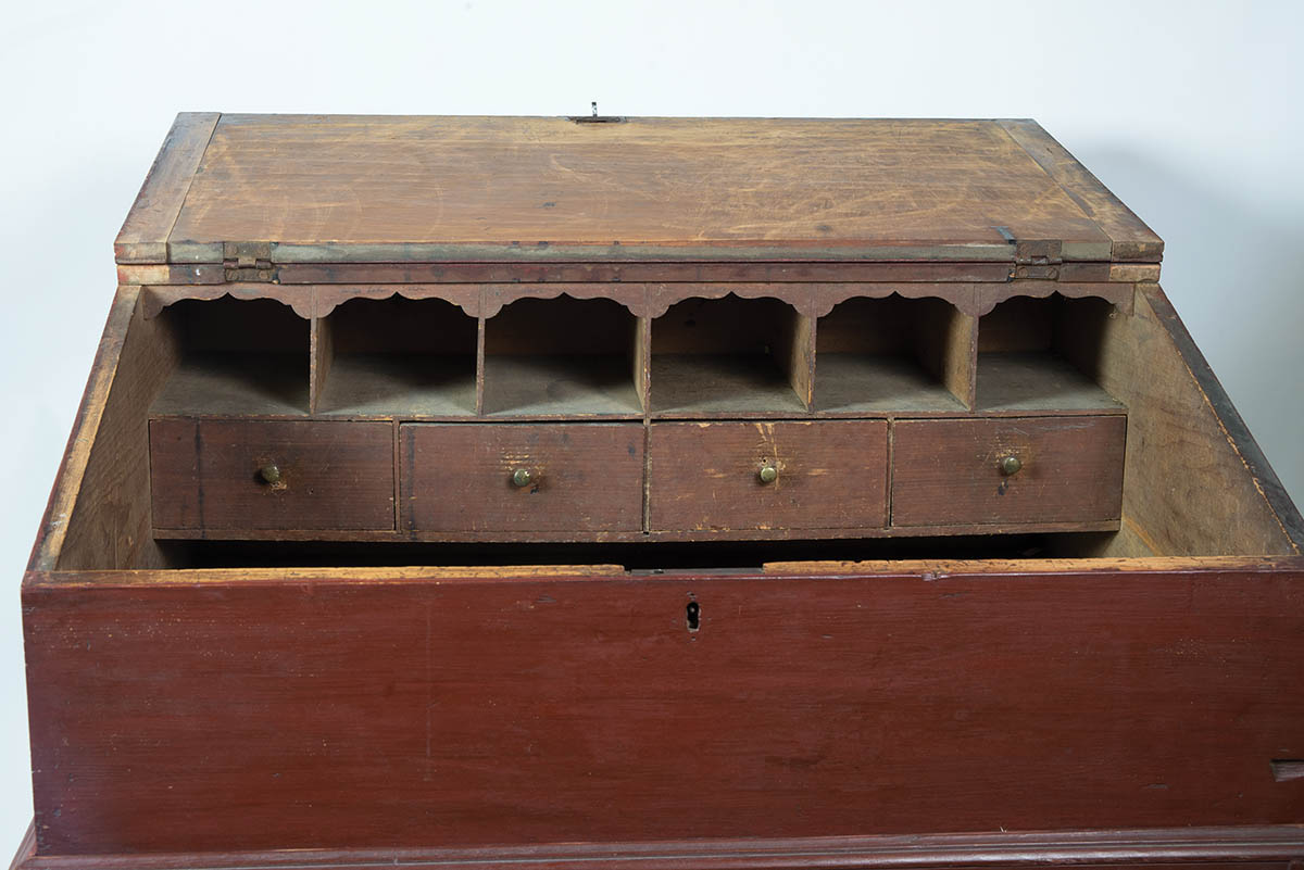Lot 189: Shop or Schoolmaster's Desk - Image 2