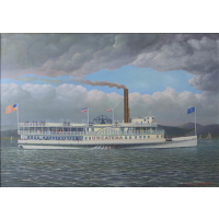 Lot 193: Oil by Albert Szatmar Nemethy Sr.