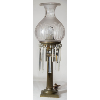 Lot 198: Single 19th C. Fluid Lamp