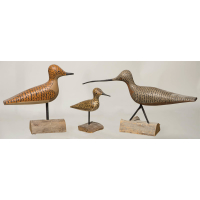 Lot 223: Three Shorebird Decoys