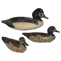 Lot 229: Four Carved Wood Decoys