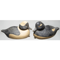 Lot 230: Pair of Bufflehead Decoys