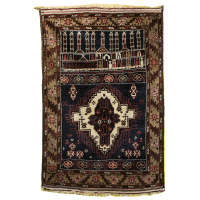 Lot 256: Balouche Prayer Rug