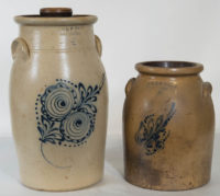 Lot 295: Two Stoneware Pieces