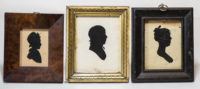 Lot 298: Three 19th C. Silhouettes