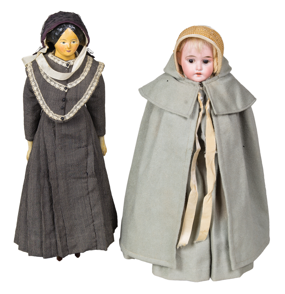 Lot 61: Two Excellent Shaker Dressed Dolls - Image 2