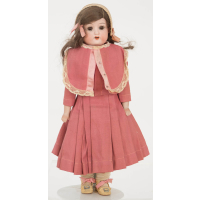 Lot 133: Two Very Fine Shaker Dressed Sister Dolls