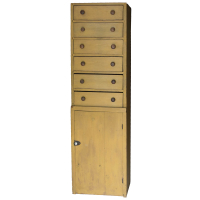 Lot 134: Drawers Over Cupboard