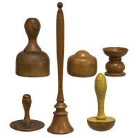 Lot 149: Six Wooden Objects