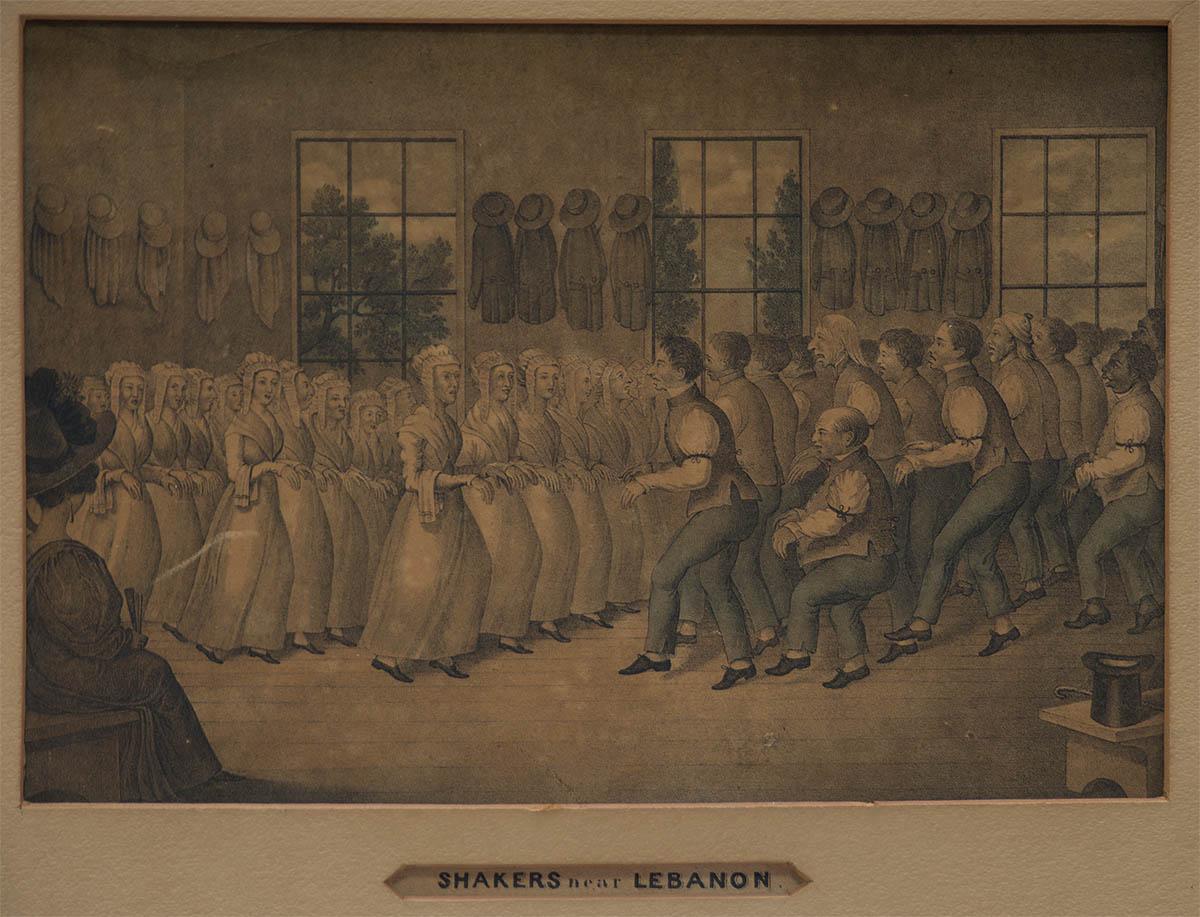 Lot 244: Shaker Dance Print