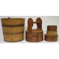 Lot 100C: Six Wood Pieces