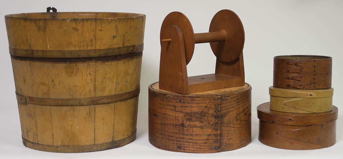 Lot 100C: Six Wood Pieces