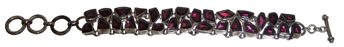 Lot 130: Mosaic Pattern Bracelet - Image 2